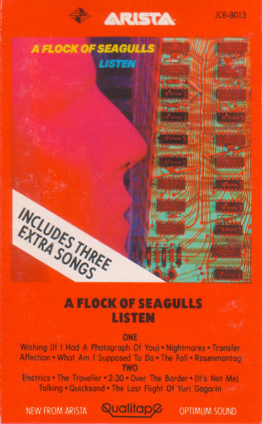 A Flock Of Seagulls : Listen (Cass, Album, Gri)