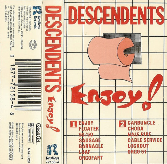Descendents : Enjoy! (Cass, Album)