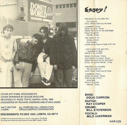 Descendents : Enjoy! (Cass, Album)