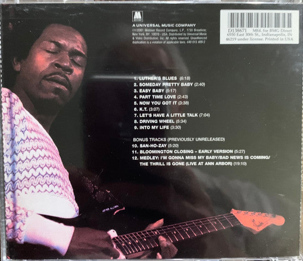 Luther Allison : Luther's Blues (CD, Club, RE, RM)