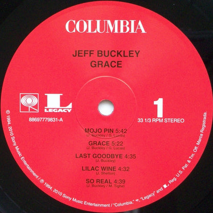 Jeff Buckley : Grace (LP, Album, RE, 180)