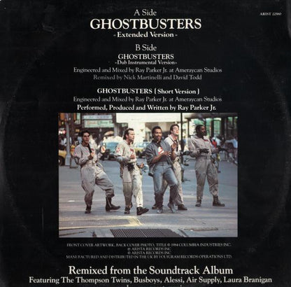 Ray Parker Jr. : Ghostbusters (Extended Version) (12")
