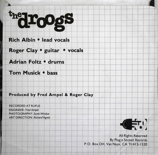 Droogs : Only Game In Town (7", Single)