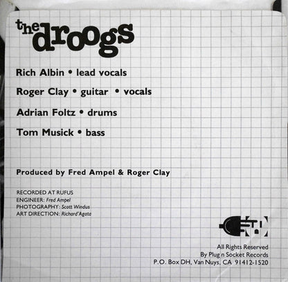 Droogs : Only Game In Town (7", Single)