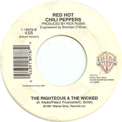 Red Hot Chili Peppers : Under The Bridge (7", Spe)