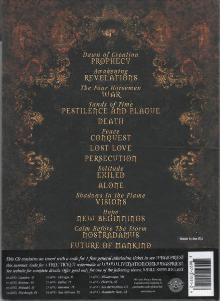 Judas Priest : Nostradamus (2xCD, Album, Ltd, Dig)