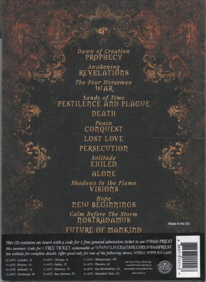 Judas Priest : Nostradamus (2xCD, Album, Ltd, Dig)