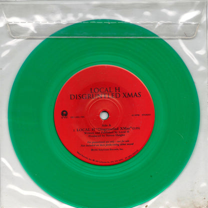 Sybil Vane / Local H : White Christmas / Disgruntled Xmas (7", Promo, Gre)