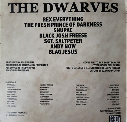 Dwarves : The Dwarves Concept Album (LP, Album, Blu)