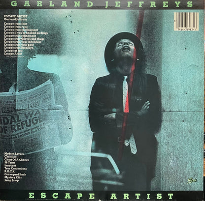 Garland Jeffreys : Escape Artist (LP, Album, Pit + 7", EP, Promo, Pit)