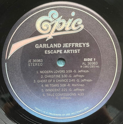 Garland Jeffreys : Escape Artist (LP, Album, Pit + 7", EP, Promo, Pit)
