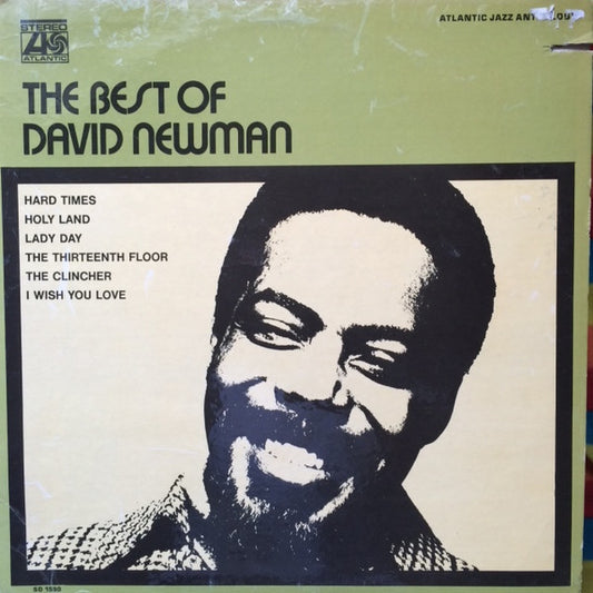 David Newman* : The Best Of David Newman (LP, Comp, PR)