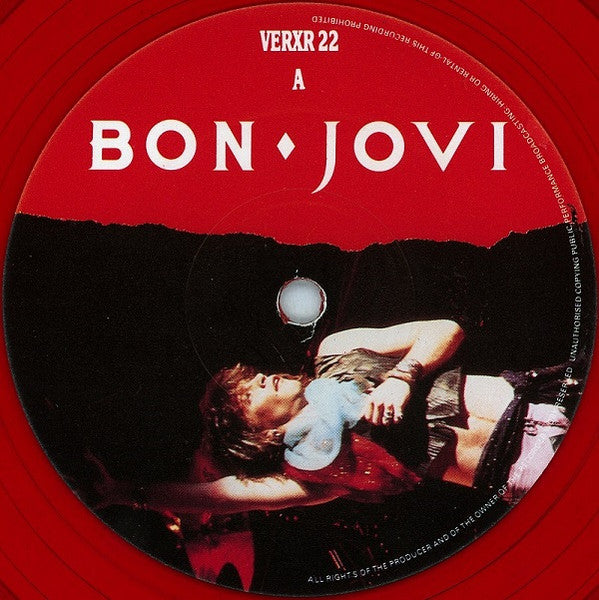 Bon Jovi : Red Hot And 2 Parts Live (12", Red)