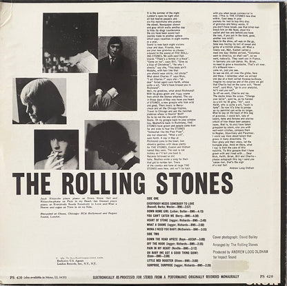 The Rolling Stones : The Rolling Stones, Now! (LP, Album, RE, RP, AL )