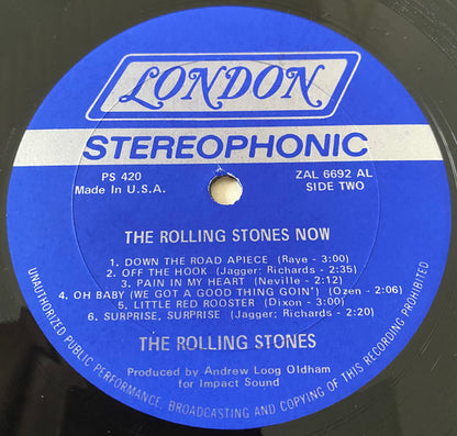 The Rolling Stones : The Rolling Stones, Now! (LP, Album, RE, RP, AL )