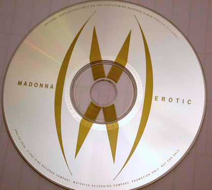 Madonna : Erotic (CD, Single, Promo)