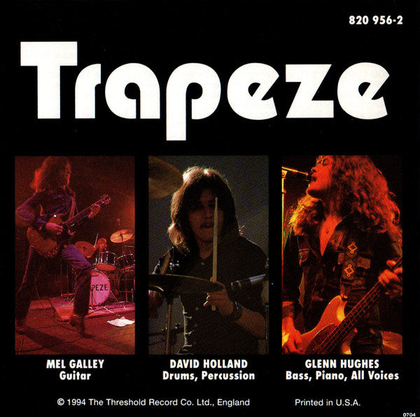 Trapeze : You Are The Music...We're Just The Band (CD, Album, RE, RM, PMD)