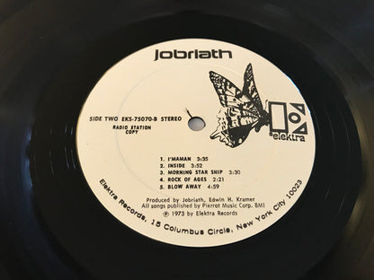 Jobriath : Jobriath (LP, Album, Promo)