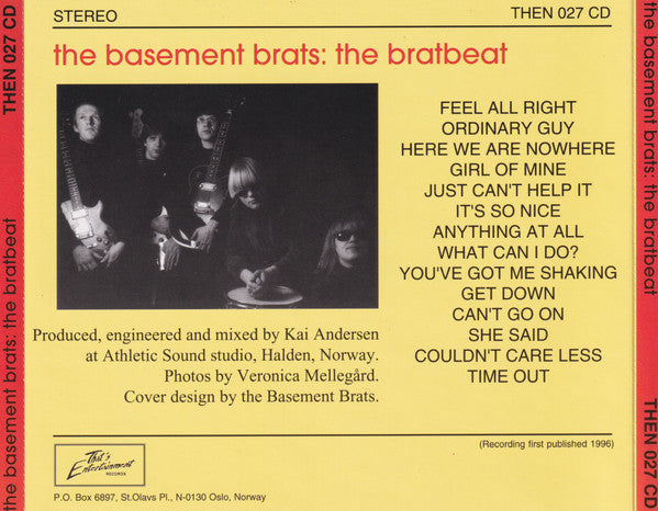 Basement Brats : The Bratbeat (CD, Album)