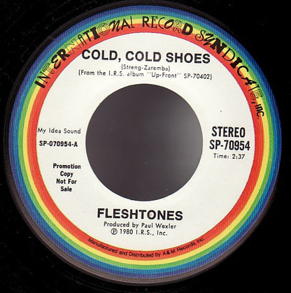 The Fleshtones : Cold, Cold Shoes / The Girl From Baltimore (7", Single, Promo)