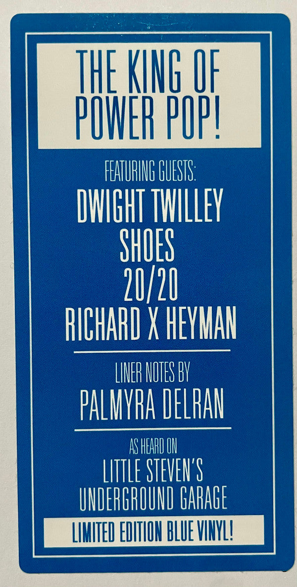 Paul Collins : Stand Back And Take A Good Look (LP, Album, Ltd, Blu)