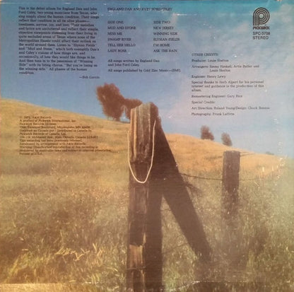 England Dan & John Ford Coley : England Dan & John Ford Coley (LP, Album, RE)