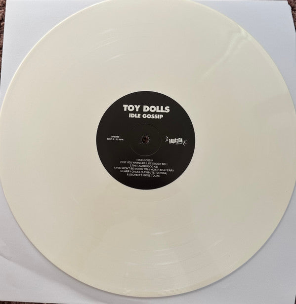 Toy Dolls : Idle Gossip (LP, Ltd, RE, Whi)