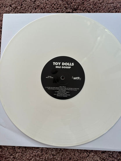 Toy Dolls : Idle Gossip (LP, Ltd, RE, Whi)