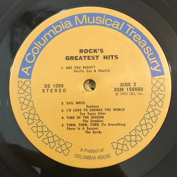 Various : Rock's Greatest Hits (4xLP, Comp + Box)