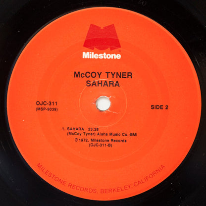McCoy Tyner : Sahara (LP, Album, RE, RM)