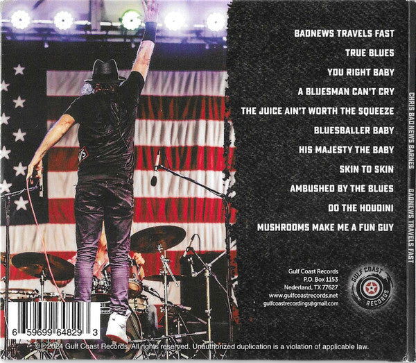 Chris Badnews Barnes* : Badnews Travel Fast (CD, Album)