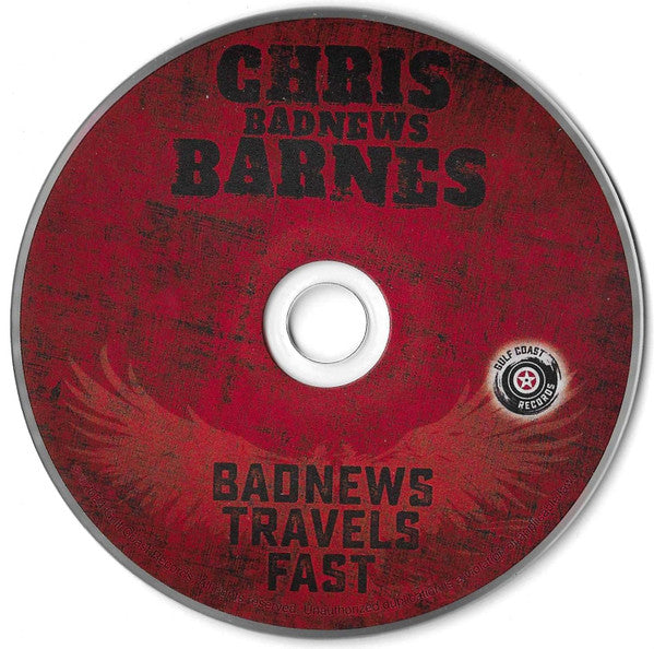 Chris Badnews Barnes* : Badnews Travel Fast (CD, Album)