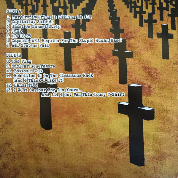 The Suicide Machines : War Profiteering Is Killing Us All / A Match And Some Gasoline (LP, Album, RE, Red + LP, Album, RE, Blu + Comp, Lt)