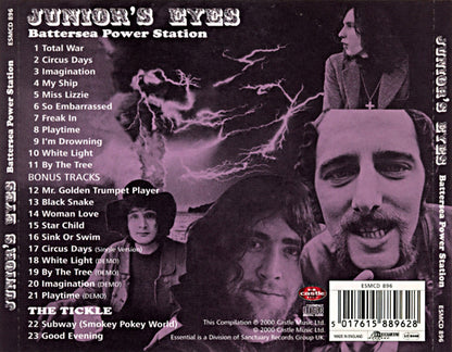 Junior's Eyes : Battersea Power Station (CD, Comp, RE, RM)