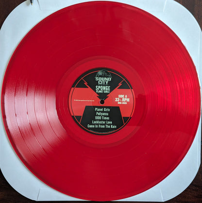 Sponge (3) : Planet Girls (The Lost 1999 Album) (LP, Album, RSD, Ltd, Red)