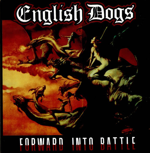 English Dogs : Forward Into Battle (LP, Album)