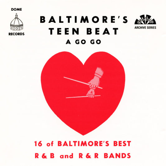 Various : Baltimore's Teen Beat A Go Go (CD, Comp, RE)