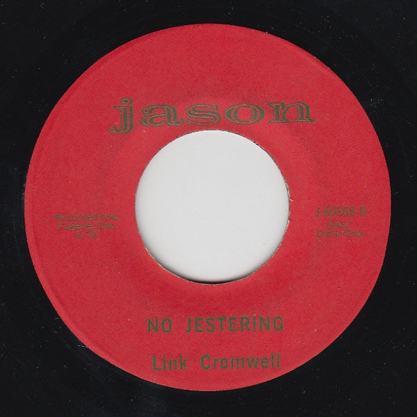 r.e.f.m. / Link Cromwell : White Christmas / No Jestering (7", Single, Red)