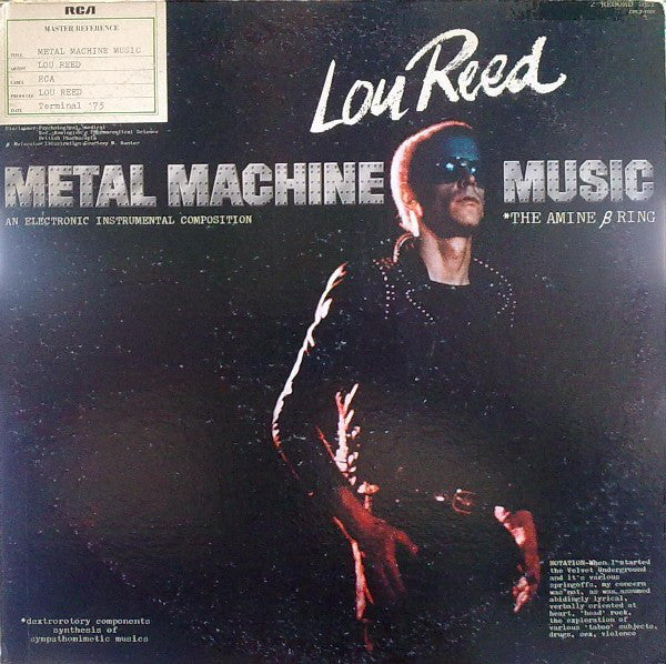 Lou Reed : Metal Machine Music (The Amine β Ring) (2xLP, Album, Ind)