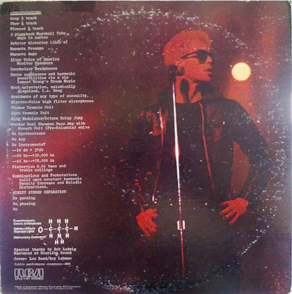 Lou Reed : Metal Machine Music (The Amine β Ring) (2xLP, Album, Ind)