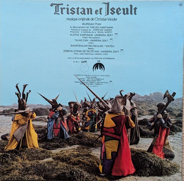 Christian Vander : Tristan Et Yseult (LP, Album)
