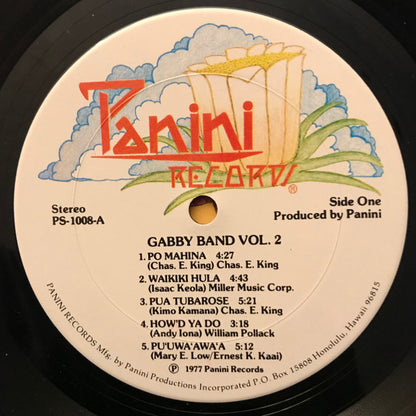The Gabby Pahinui Hawaiian Band : Gabby Band Volume 2 (LP, Album)
