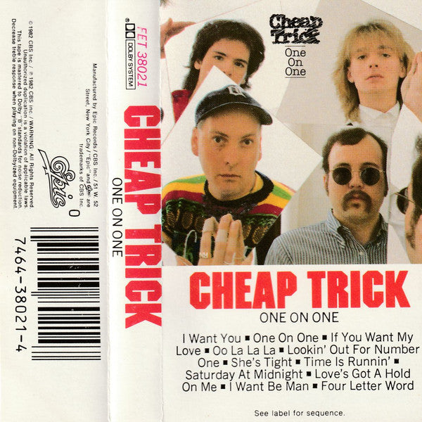 Cheap Trick : One On One (Cass, Album, Dol)