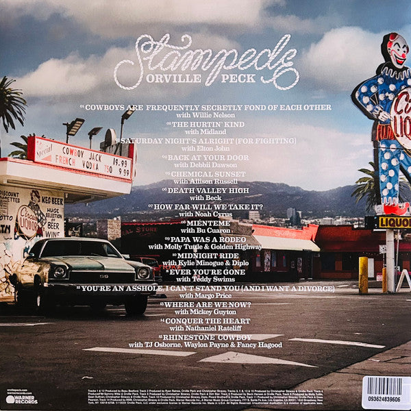 Orville Peck : Stampede (2xLP, Album, Whi)