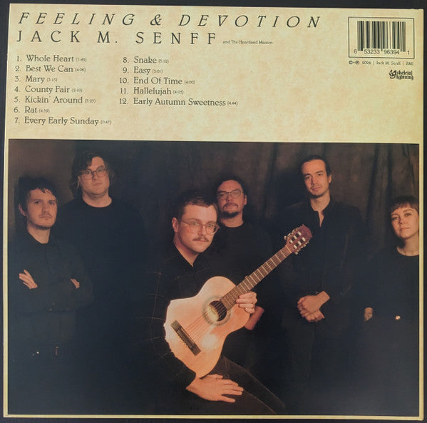 Jack M. Senff : Feeling & Devotion (LP, Album, Bla)