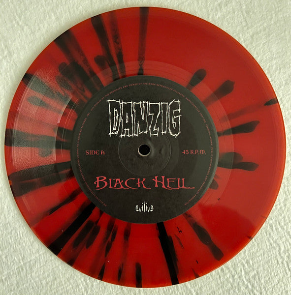 Danzig : Black Hell (7", Single, Ltd, Red)