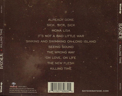 Bayside : Killing Time (CD, Album)