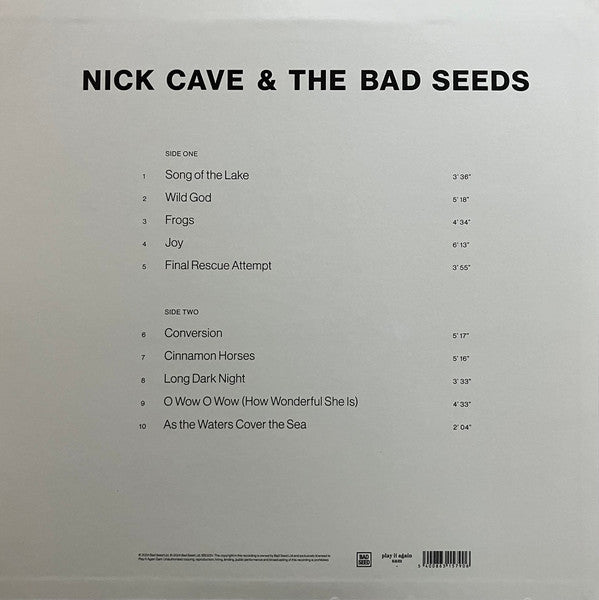Nick Cave & The Bad Seeds : Wild God (LP, Album, Ltd, Cle)