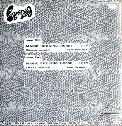 Plasticland : Magic Rocking Horse (7", Single, Mono, Promo)