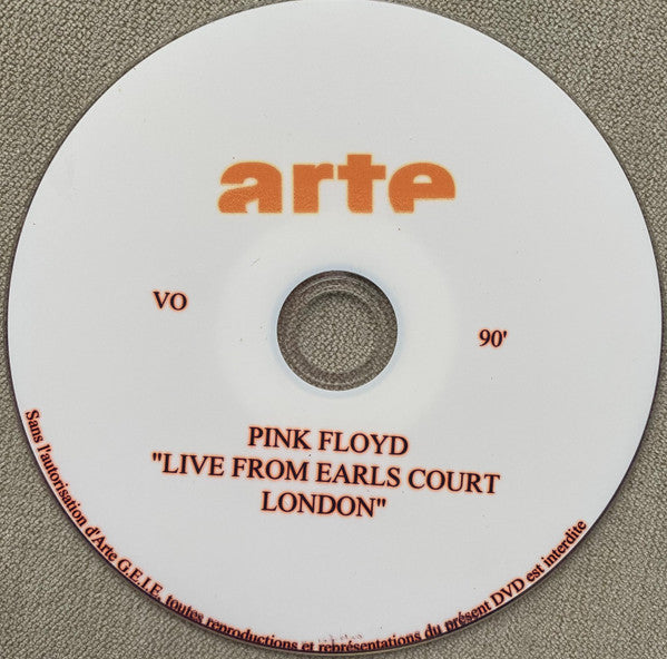 Pink Floyd : Live From Earls Court London (DVDr)